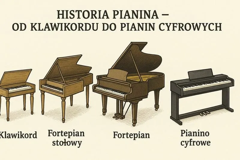 Duże porównanie: co jest większe fortepian czy pianino