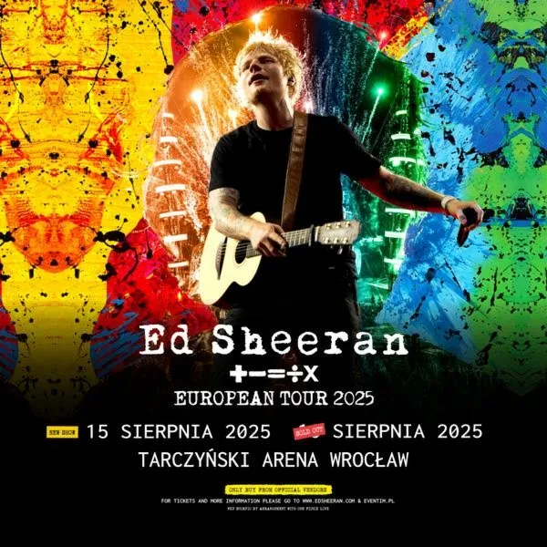 Kiedy Ed Sheeran zagra koncert w Polsce? Wszystko, co musisz wiedzieć!