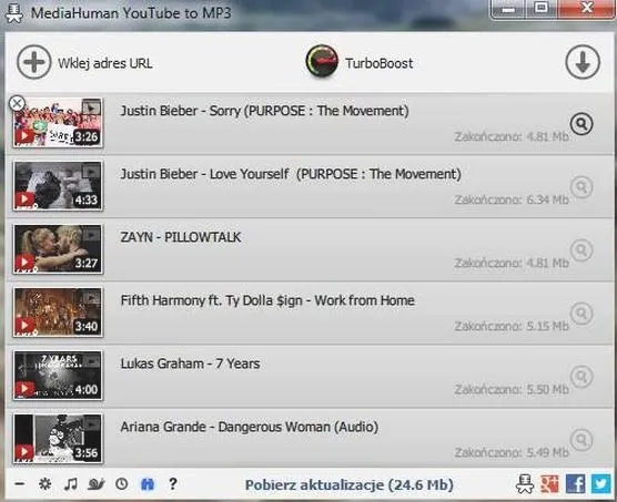 Prosty sposób na ściągnięcie samej muzyki z YouTube