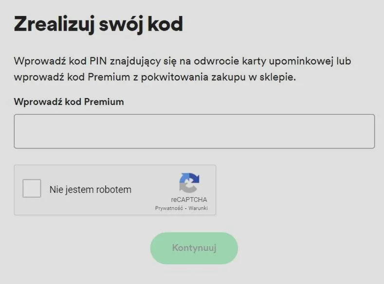 Czyszczenie historii Spotify