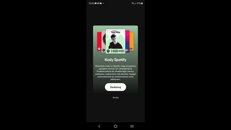 Jak dodać kod do Spotify