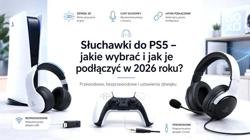 Podłączenie słuchawek USB