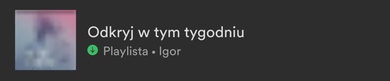 Ustawienia Spotify