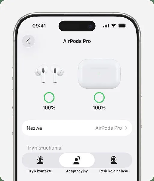 Zmiana nazwy AirPods